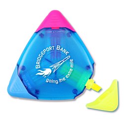 View a larger, more detailed picture of the TriMark Highlighter - Translucent - Blue - 24 hr