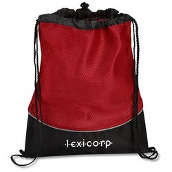 View a larger, more detailed picture of the Fitness Mesh Drawcord Sportpack - Closeout
