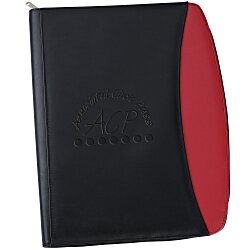 View a larger, more detailed picture of the Metro Calculator Padfolio - Debossed