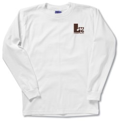 View a larger, more detailed picture of the Bayside Union Made LS T-Shirt - White