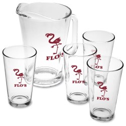 View a larger, more detailed picture of the Pitcher & Pub Glass Set
