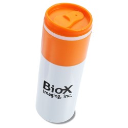 View a larger, more detailed picture of the White Stripe Tumbler - 16 oz - Closeout