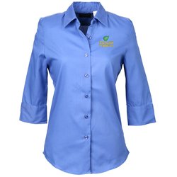 View a larger, more detailed picture of the Soft Collar Sleeve Poplin Shirt Ladies 