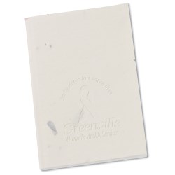 View a larger, more detailed picture of the Seeded Paper Notebook - 4 x 6 