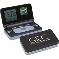 View a larger, more detailed picture of the Digital Photo Frame & Alarm Clock - Closeout