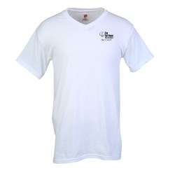 View a larger, more detailed picture of the Hanes Original V-Neck T-Shirt