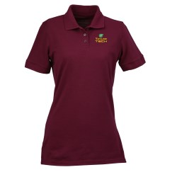 View a larger, more detailed picture of the Ultra Club Performance Elite Pique Polo - Ladies 