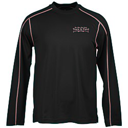 View a larger, more detailed picture of the Anti-Microbial LS Wicking Tee