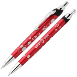 View a larger, more detailed picture of the Dimensions Metal Pen - Circles
