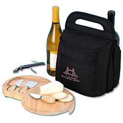 View a larger, more detailed picture of the Epicurean Wine & Cheese Kit