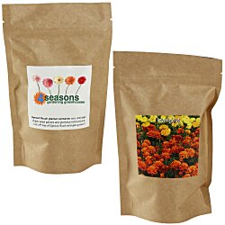 View a larger, more detailed picture of the Sprout Pouch - 4 oz - Marigold
