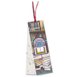 View a larger, more detailed picture of the Seeded Message Bookmark - Scarlet Sage