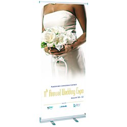 View a larger, more detailed picture of the Value Retractable Roll-Up Banner