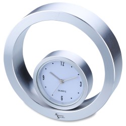 View a larger, more detailed picture of the Rolling Metal Desk Clock