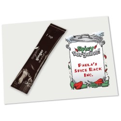 View a larger, more detailed picture of the Card Mailer w Spices - 4 x 5 - Ginger