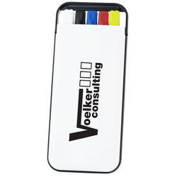 View a larger, more detailed picture of the Innovation Three-Pen Pencil & Highlighter Set