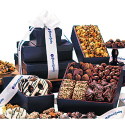 View a larger, more detailed picture of the Navy Tower of Sweets