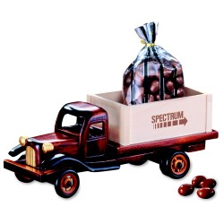 View a larger, more detailed picture of the 1950 s Flat Bed Truck w Chocolate Almonds