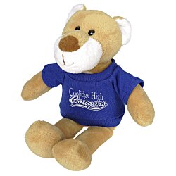 View a larger, more detailed picture of the Mascot Beanie Animal - Cougar