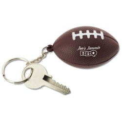 View a larger, more detailed picture of the Squishy Key Tag - Football