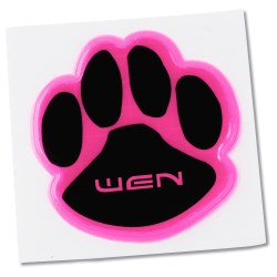 View a larger, more detailed picture of the Reflective Sticker - Paw - 2 Dia 