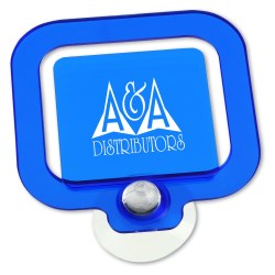 View a larger, more detailed picture of the Note Holder w Suction Cup - Translucent