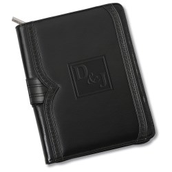 View a larger, more detailed picture of the Wingtip Jr Zippered Padfolio - 24 hr