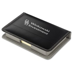 View a larger, more detailed picture of the Large Refillable Memo Pad Case - Closeout