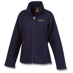 View a larger, more detailed picture of the Providence Wool-Blend Bonded Fleece Jacket - Ladies 