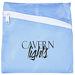 View a larger, more detailed picture of the Angle Zip Pouch - 5-3 4 x 5-3 4 
