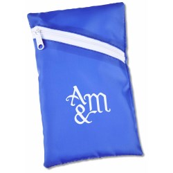View a larger, more detailed picture of the Angle Zip Pouch - 6-1 2 x 4 