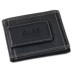 View a larger, more detailed picture of the Leather Wallet w Money Clip