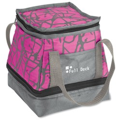 View a larger, more detailed picture of the Paint Splatter Lunch Bag Cooler - Closeout
