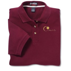 View a larger, more detailed picture of the Ultra Club 100 Cotton Pique Shirt - Ladies 
