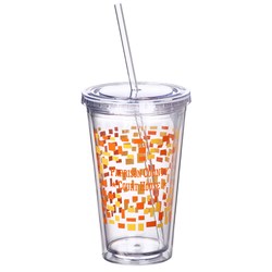 View a larger, more detailed picture of the Spirit Incore Tumbler - 16 oz - Torn Paper