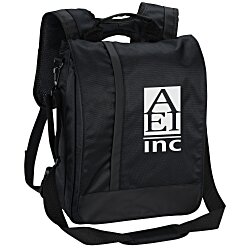 View a larger, more detailed picture of the Vertical Laptop Backpack Brief