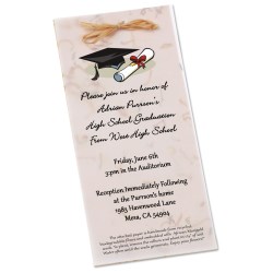 View a larger, more detailed picture of the Seeded Invitation Program - 9 x 4 - Marigold