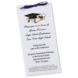 View a larger, more detailed picture of the Seeded Invitation Program - 9 x 4 - Wildflower