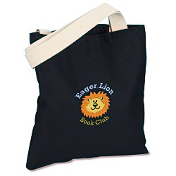 View a larger, more detailed picture of the USA Made Bayside Promotional Tote - Colors - Embroidered