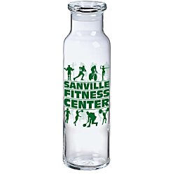 View a larger, more detailed picture of the Vibe Glass Bottle w Glass Lid - 22 oz 