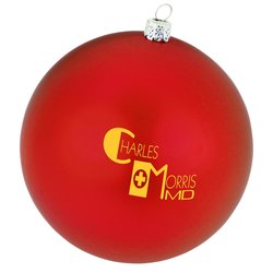 View a larger, more detailed picture of the 4 Shatterproof Ornament - 24 hr