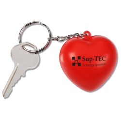 View a larger, more detailed picture of the Squishy Key Tag - Heart