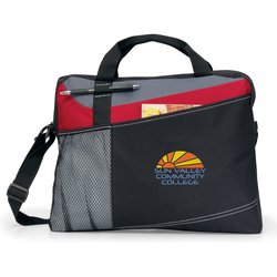 View a larger, more detailed picture of the Velocity Business Bag - Embroidered