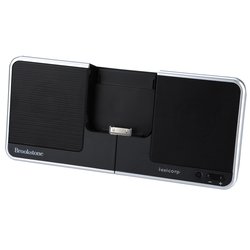 View a larger, more detailed picture of the Brookstone iDesign Flip Speaker Dock