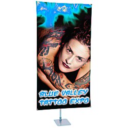 View a larger, more detailed picture of the 360 Banner Stand - 75 x 40 