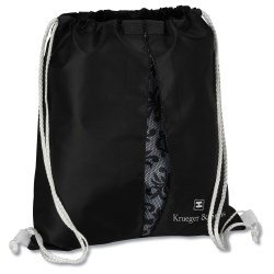 View a larger, more detailed picture of the Peekaboo Print Sportpack - Black Lace