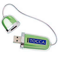 View a larger, more detailed picture of the Duo USB Drive w Hub - 2GB