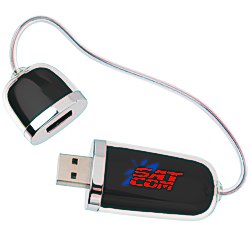 View a larger, more detailed picture of the Duo USB Drive w Hub - 4GB