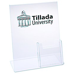 View a larger, more detailed picture of the Sign Holder w Brochure Pocket - 8-1 2 x 11 