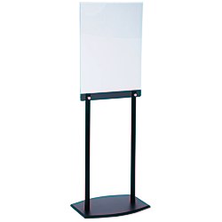 View a larger, more detailed picture of the Floor Poster Stand - Black